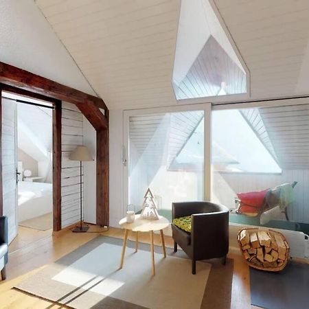 Charmant Et Lumineux Appartement Duplex A Charmey Bagian luar foto