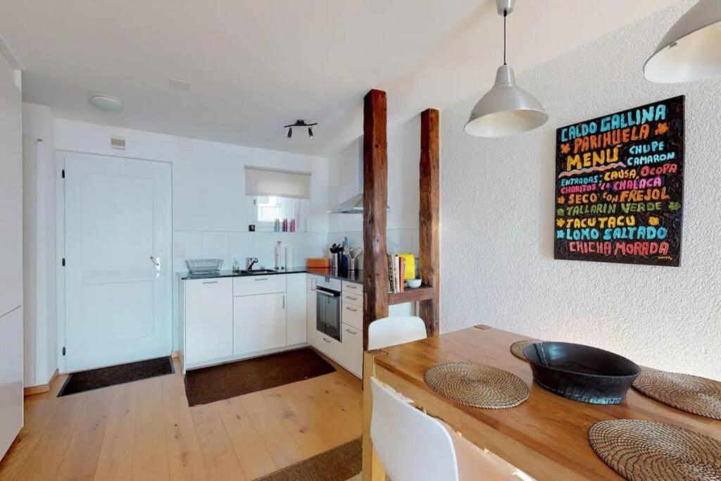 Charmant Et Lumineux Appartement Duplex A Charmey Bagian luar foto